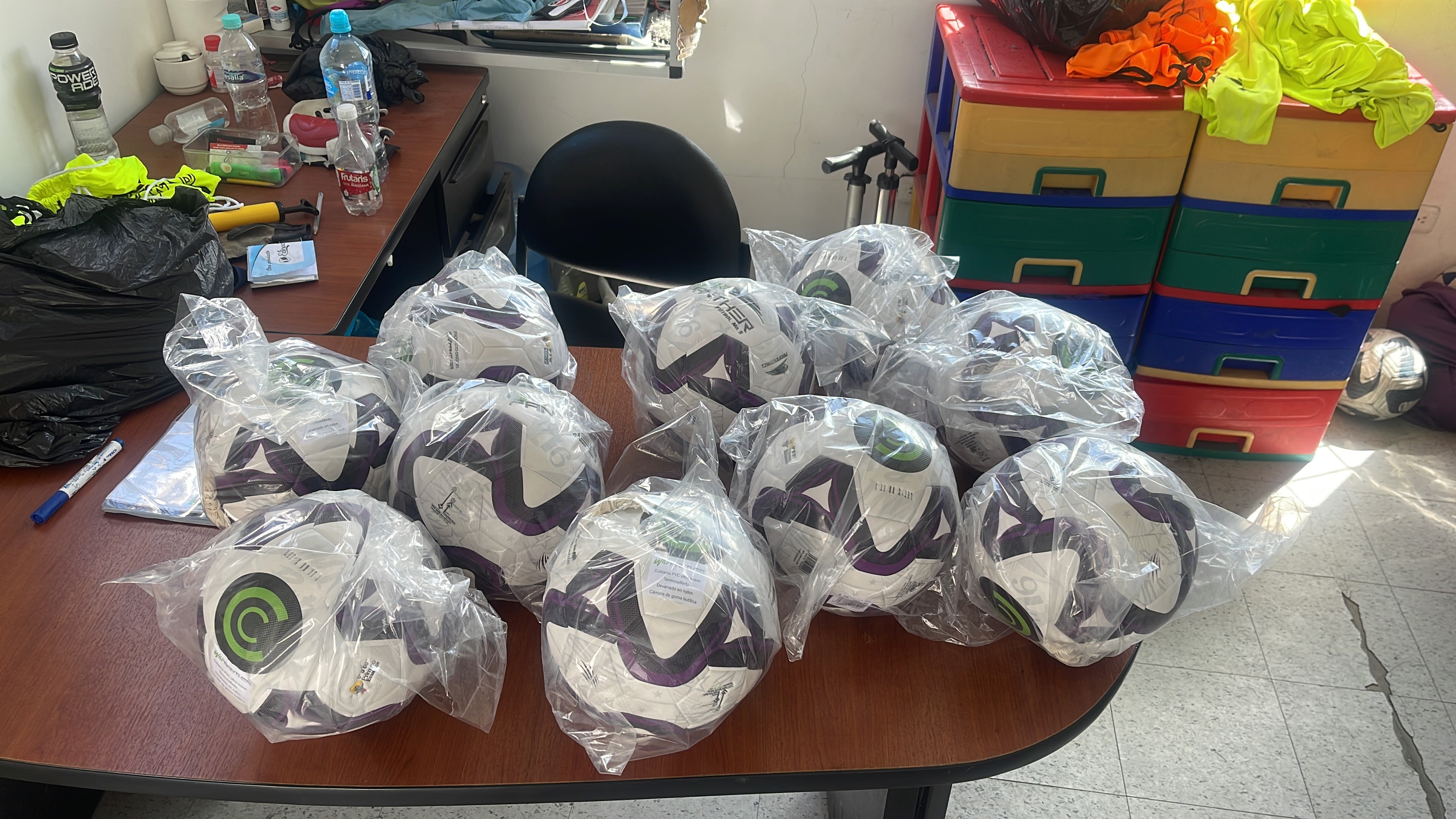 BALON PERSONALIZADO  EDICION ESCUELAS DE FUTBOL N 5. N 4