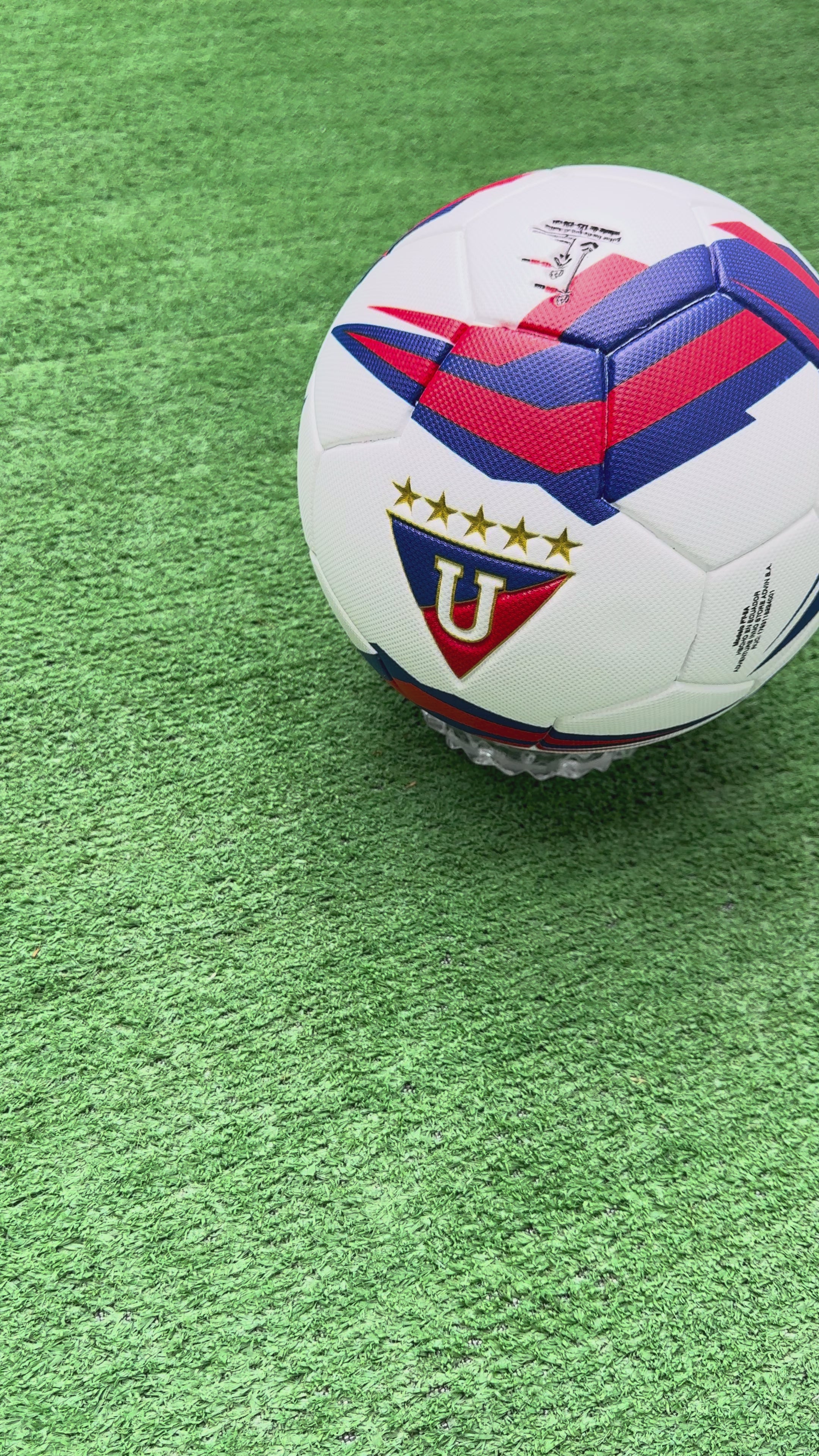 BALON N. 5  EDICION  LIGA DE QUITO